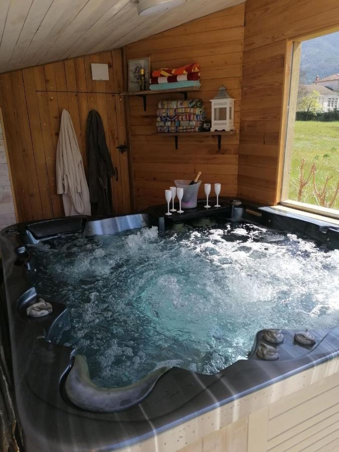 Chambre avec jacuzzi privatif le pêcher Acomodação com café da manhã Saillans  Exterior foto