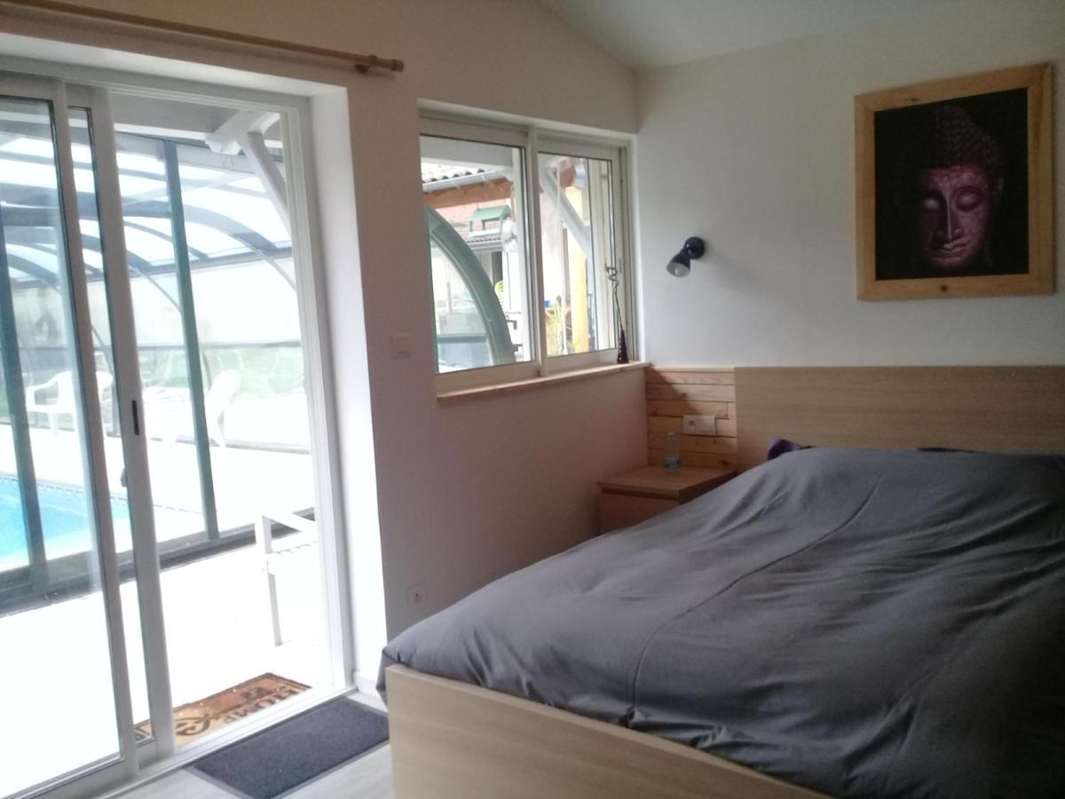 Chambre avec jacuzzi privatif le pêcher Saillans  Exterior foto